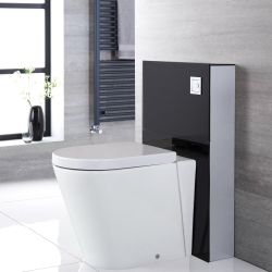 Kit per Sanitario Saru Nero 500mm Completo di Vaso WC - Saru