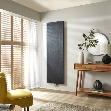 Radiatore di Design Verticale da 1800 mm - Scelta di Finiture Testurizzate e Dimensioni - Rubi