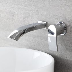 Rubinetto Miscelatore per Lavabo ad Incasso a Parete - Razor