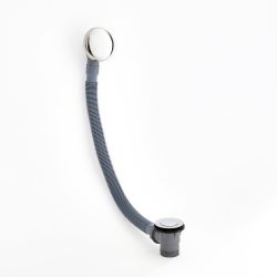 Scarico per Vasca da Bagno a Pulsante Cromato - Select