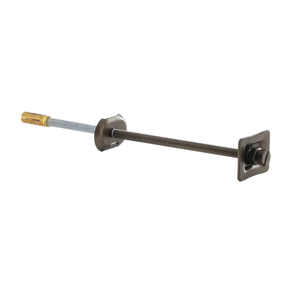 Supporto Stabilizzatore Murale per Radiatori in Ghisa Effetto Ottone Antico