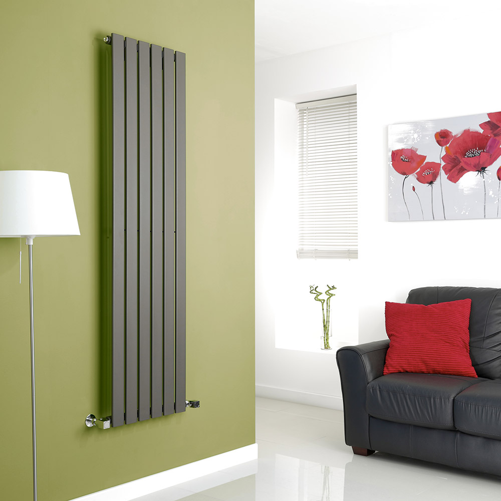 Radiatore di Design Verticale- Disponibile in Diverse Misure e Finiture - Delta