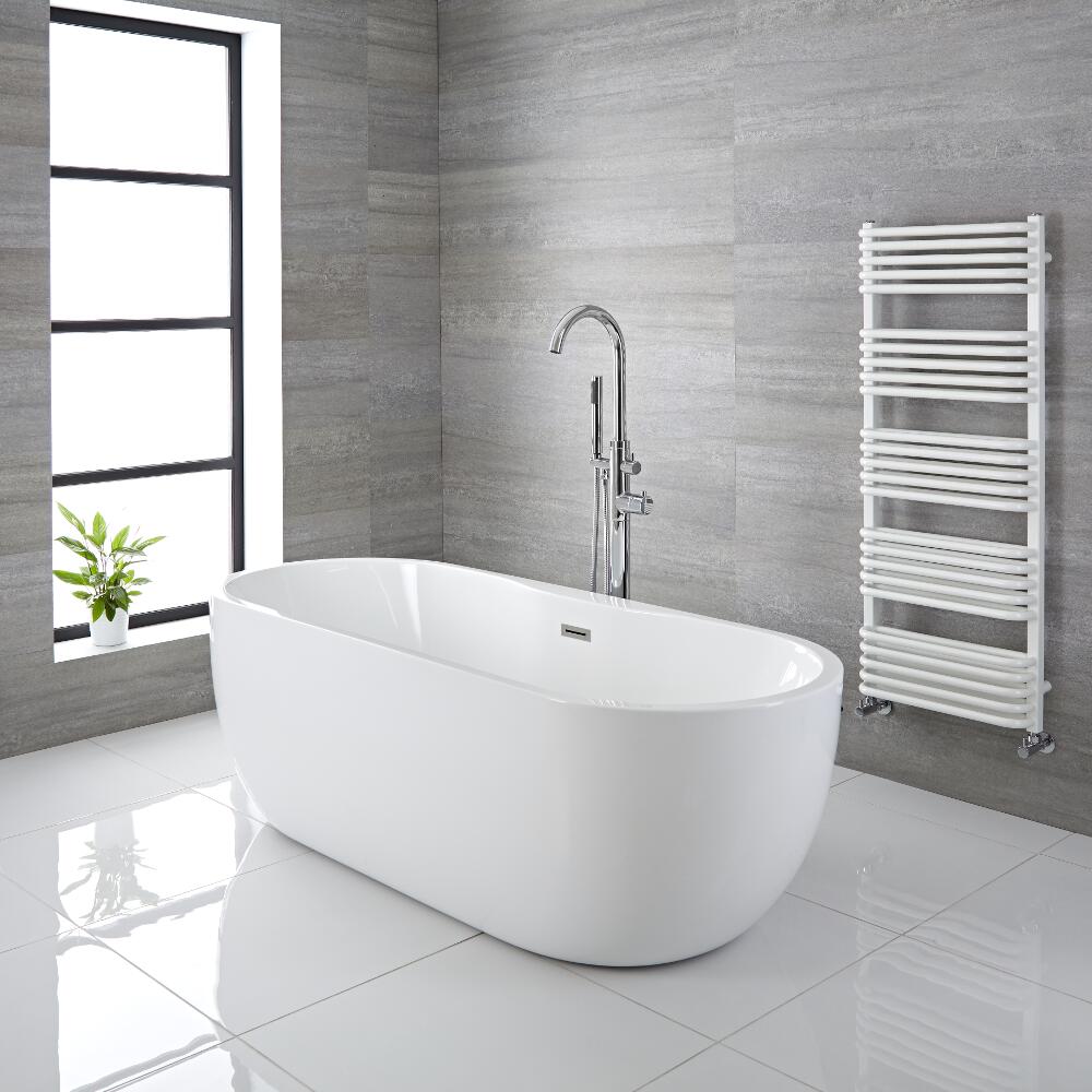Vasca Centro Stanza Ovale Moderna 1655 x 750mm x 580mm - Otterton