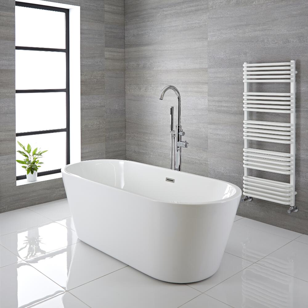 Vasca Centro Stanza Ovale Moderna 1695 x 750mm x 590mm - Covelly