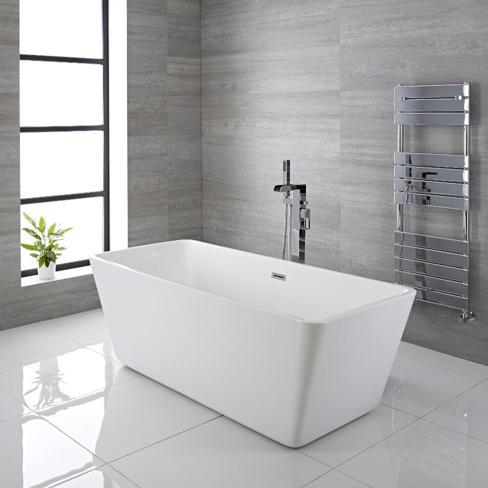 Vasca Centro Stanza Rettangolare Moderna 1615 x 720mm x 585mm - Sandford