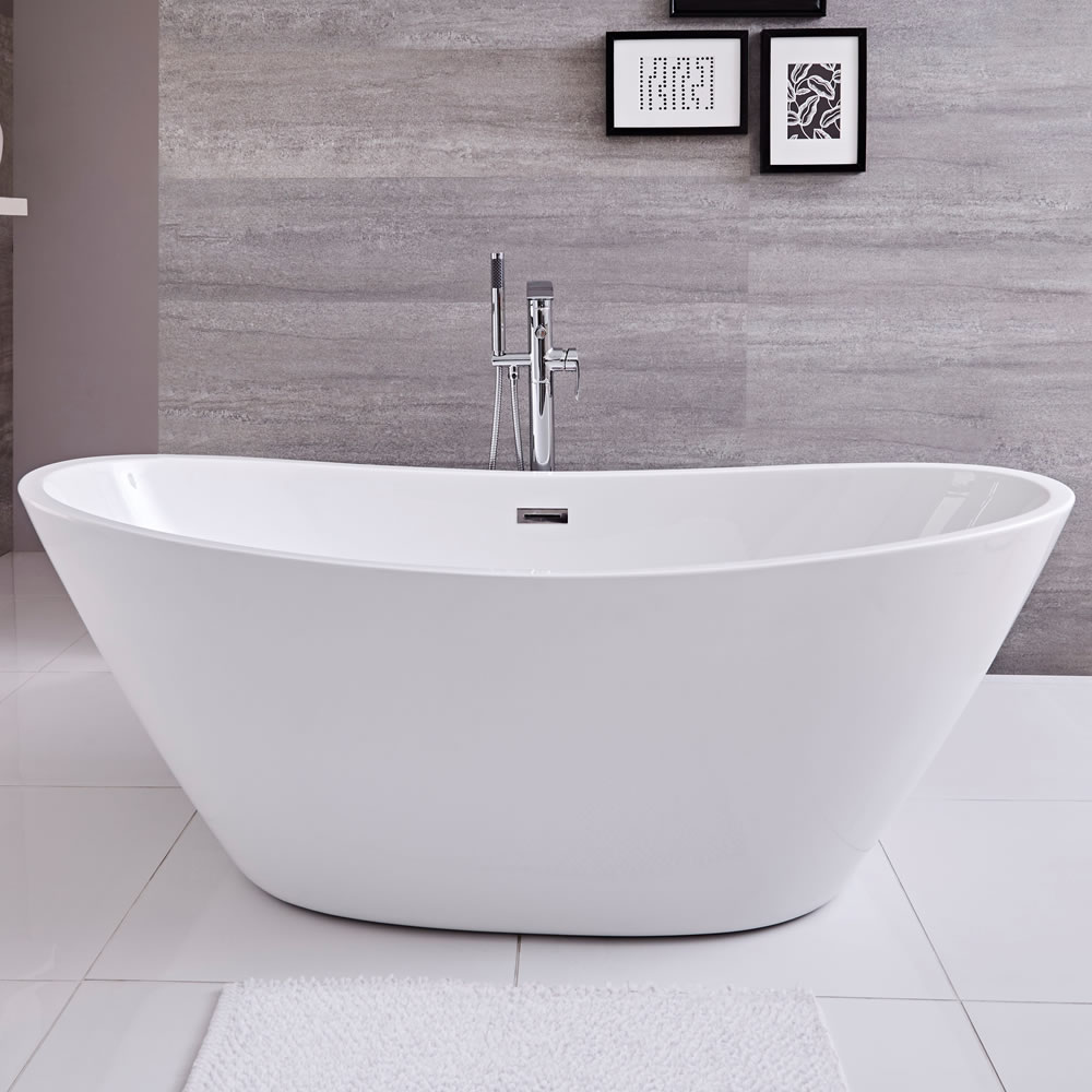 Vasca Centro Stanza Ovale 1700 x 785 x 670mm - Ashbury