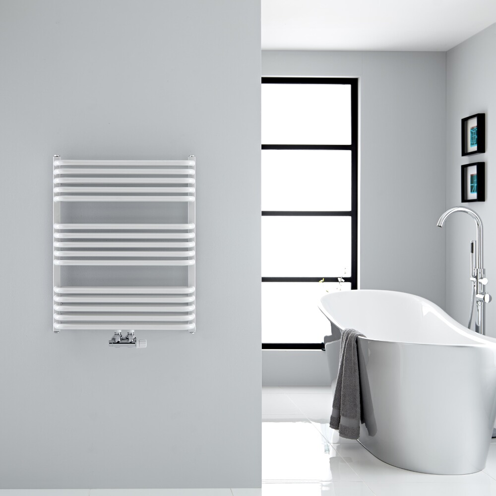 Scaldasalviette - Bianco - 735mm x 600mm - 896 Watt - Arch