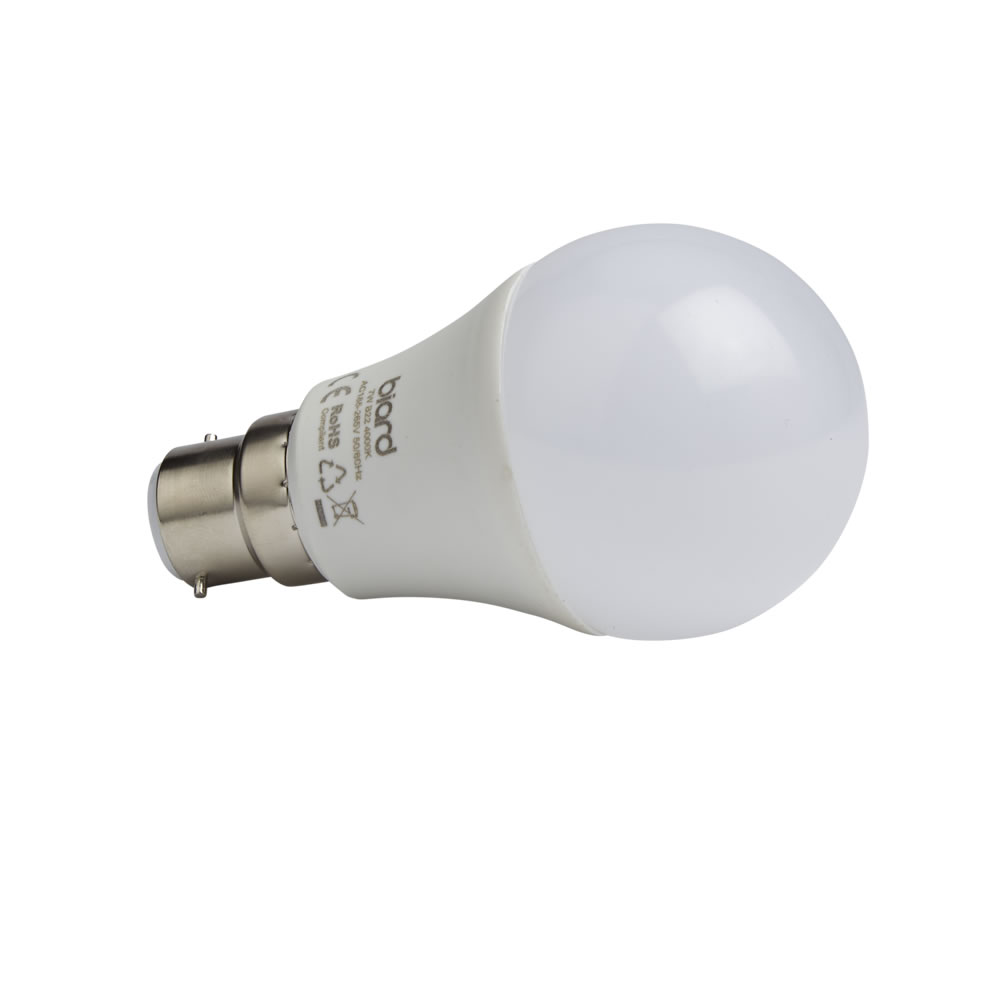 Biard Kit con 6 Lampadine LED B22 7W Dimmerabile