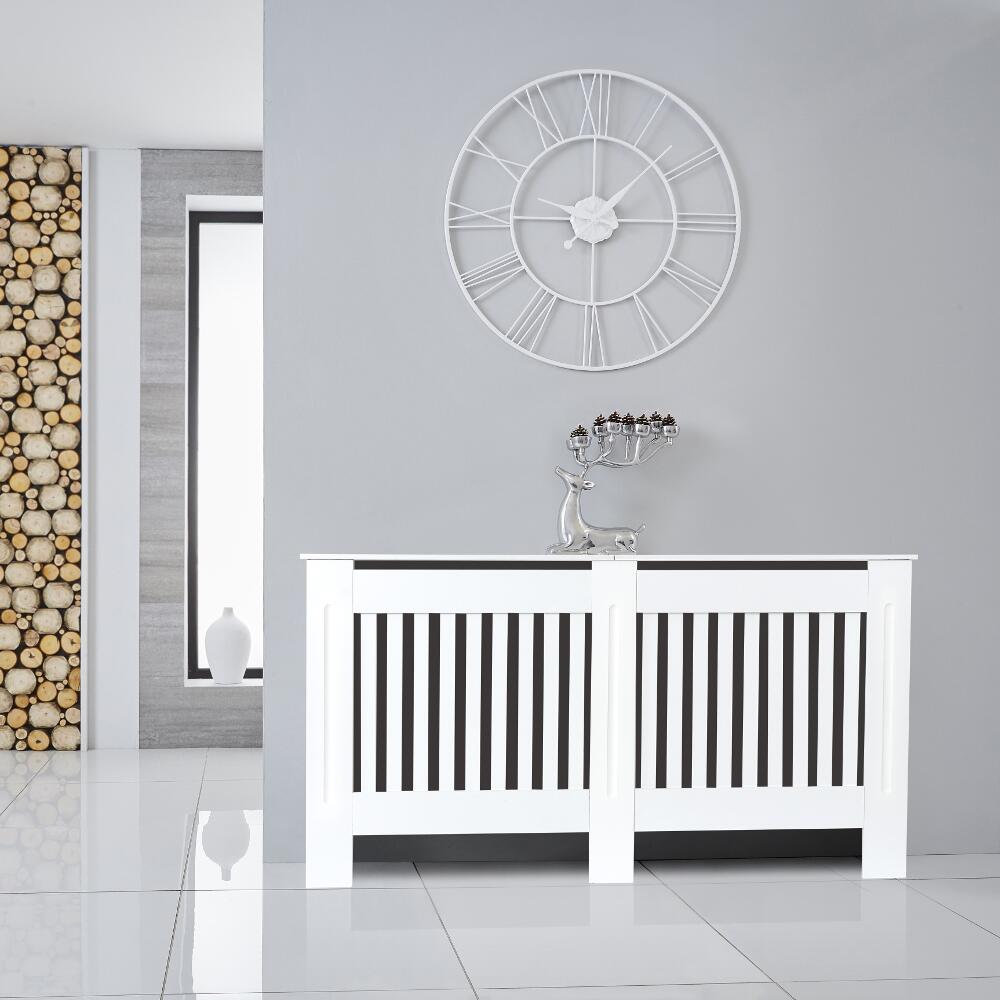 Copriradiatore Bianco Verticale 820mm x 1520 x 190mm - Sutton