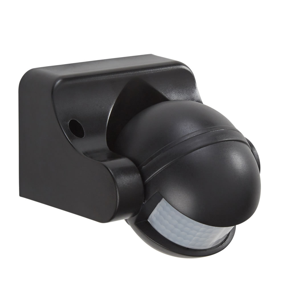 Sensore PIR di Movimento Nero con Angolo di Rilevamento di 180° Orientabile - Powermaster