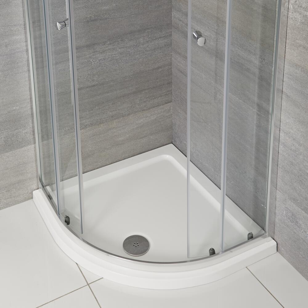Piatto Doccia Angolare Semicircolare Disponibile in Diverse Misure Maxon
