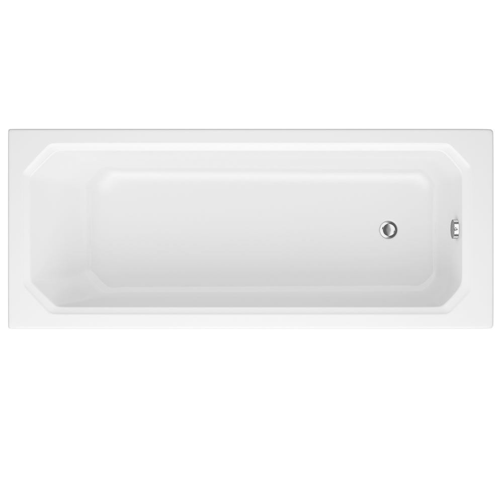 Vasca da Bagno Bianco in Acrilico Retro – Disponibile in Diverse Misure