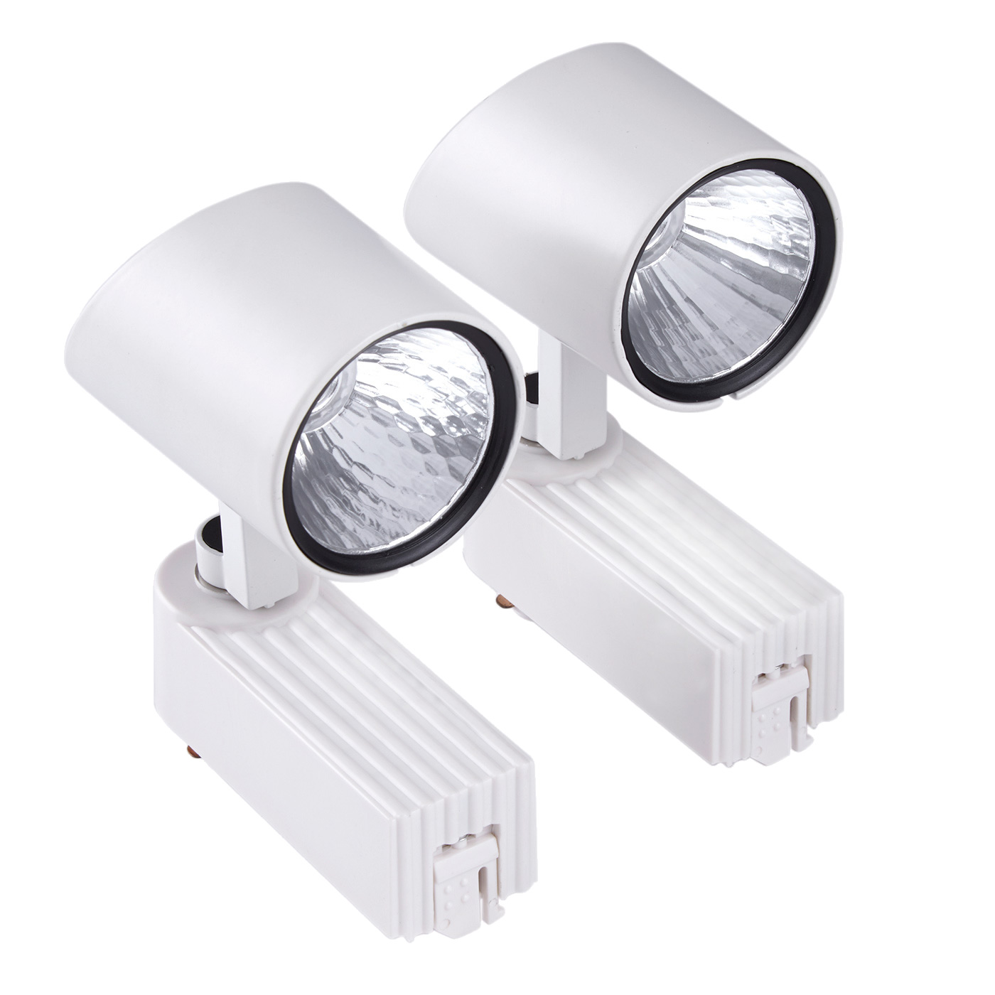 Biard 2 Faretti Spot LED COB 7W per Binario