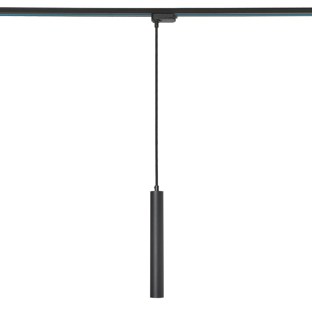 Lampada a Sospensione 5W per Binario LED Finitura Colore Nero - Liv
