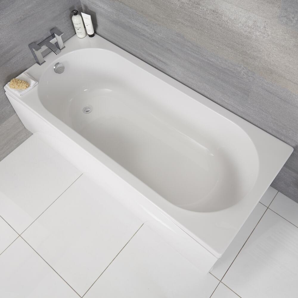 Vasca da Bagno Rettangolare 1700x750mm senza Pannello Vasca