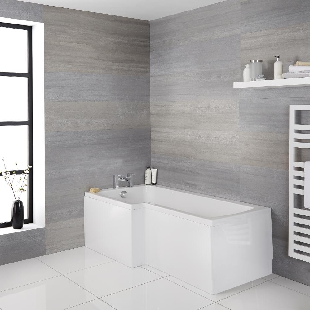 Vasca da Bagno Angolare Sinistra Acrilica 85x170cm